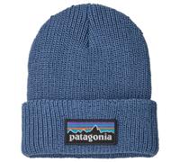 Patagonia - Kid's Baby Logo Beanie - Bonnet - One Size - p-6 logo barnacle blue