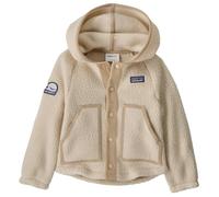 Patagonia - Kid's Baby Retro Pile Jacket - Veste polaire - 6 Months - live simply whale patch dark natural