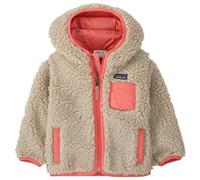 Patagonia - Kid's Baby Retro-X Hoody - Veste de loisirs - 3-6 Months - natural / sparkle pink