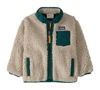 Patagonia - Kid's Baby Retro-X Jacket - Veste de loisirs - 6-12 Months - natural / cascade green