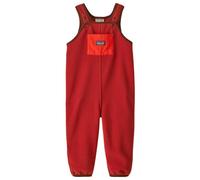 Patagonia - Kid's Baby Synch Overalls - Pantalon polaire - 2 Years - amanita red