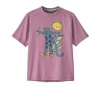 Patagonia - Kid's Cap Silkweight T-Shirt - T-shirt enfant Jaguar Boogie: Light Violet - 12 ans