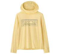 Patagonia - Kid's Cap SW Hoody - Lycra - M - p-6 outline buttercup yellow