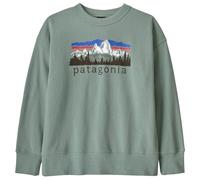 Patagonia - Kid's Crew Sweatshirt - Pull - M - fitz roy foothills cover green