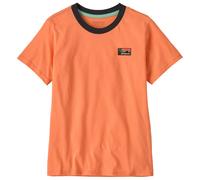 Patagonia - K's Graphic T-Shirt - T-shirt enfant Tidal Threads: Peach Sherbet - 5 - 6 ans