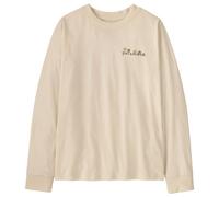 Patagonia - Kid's Long-Sleeved Graphic T-Shirt - T-shirt enfant Nature's Pace: Undyed Natural - L