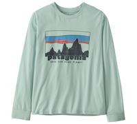 Patagonia - Kid's L/S Graphic T-Shirt - Pull - M - 73 skyline virtually blue
