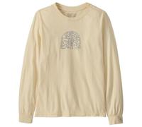 Patagonia - Kid's L/S Graphic T-Shirt - Pull - XS - skisel undyed natural