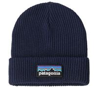 Patagonia - Kid's Logo Beanie - Bonnet - One Size - p-6 logo new navy
