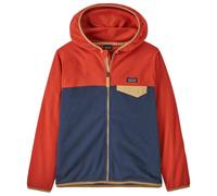 Patagonia - Kid's Micro D Snap-T Jacket - Veste polaire - L - new navy with madder red