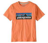 Patagonia - Kid's P-6 Logo - T-shirt - XL - peach sherbet