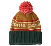 Patagonia - Kid's Powder Town Beanie - Bonnet - One Size - park stripe talon gold