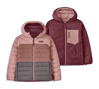 Patagonia - Kid's Reversible Down Sweater Hoody - Doudoune - M - fuzzy mauve