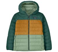 Patagonia - Kid's Reversible Down Sweater Hoody - Doudoune - XXL - ellwood green