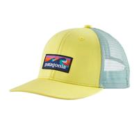Patagonia - Kid's Trucker Hat - Casquette - One Size - boardshort logo lemon zest