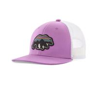 Patagonia - Kids' Trucker Hat - Casquette enfant Back for Good Bear: Brisk Purple - Taille unique