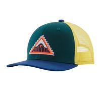 Patagonia - Kid's Trucker Hat - Casquette - One Size - driftways patch cascade green