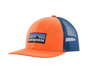Patagonia - Kid's Trucker Hat P-6 Logo Orange Peel - Casquette