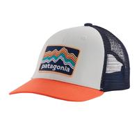 Casquette PATAGONIA K's Trucker Hat (Ridge Rise Stripe: Coho Coral) enfant ALL