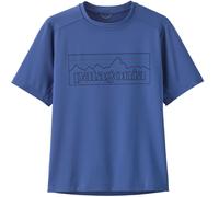 PATAGONIA K's Cap Sw T-shirt P-6 - Enfant - Bleu - taille 7/8 ans- modèle 2025
