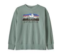 Patagonia - Kid's Crew Sweatshirt - Pull - L - fitz roy foothills cover green