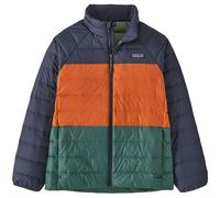 PATAGONIA K's Down Sweater - Enfant - Bleu / Marron / Vert - taille 10 ans- modèle 2025
