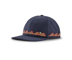 Patagonia - K's Funhoggers Hat - Casquette enfant Trailcheck: New Navy - Taille unique