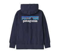 Patagonia - K's Hoody Sweatshirt - Sweatshirt à capuche enfant P-6 Logo: New Navy - XS