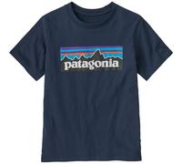 Patagonia - K's P-6 Logo T-Shirt - T-shirt enfant New Navy - 12 ans