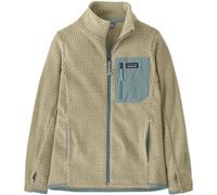PATAGONIA K's R1 Air Full-zip Jkt - Enfant - Beige / Bleu - taille 12 ans- modèle 2026
