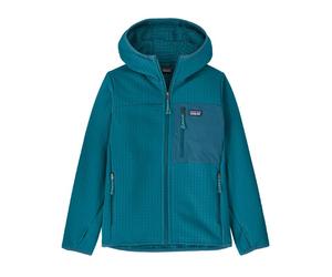 Patagonia - K's R2 TechFace Hoody - Polaire enfant Glacial Blue - 12 ans