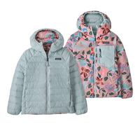 PATAGONIA K's Reversible Down Sweater Hoody - Enfant - Bleu / Rose - taille S- modèle 2027