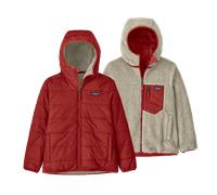 PATAGONIA K's Reversible Ready Freddy Hoody - Enfant - Rouge - taille 7/8 ans- modèle 2026