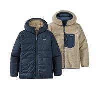 Patagonia - K's Reversible Ready Freddy Hoody - Doudoune enfant New Navy - 14 ans