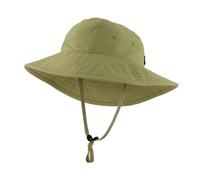 Patagonia - Chapeau déperlant durable de randonnée avec protection anti-UV - K's Trim Brim Hat Buckhorn Green en Nylon - Taille Enfant L - Vert Vert L