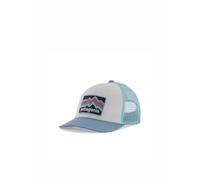 PATAGONIA K's Trucker Hat - Enfant - Blanc / Bleu - taille Unique- modèle 2024