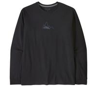 Patagonia - L/S Berm Logo Responsibili-Tee - Haut à manches longues - L - black