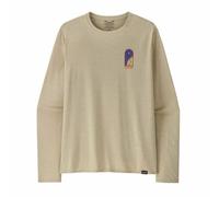 Patagonia - L/S Cap Cool Daily Graphic Shirt Lands - T-shirt technique - XL - earlylines pumice x-dye