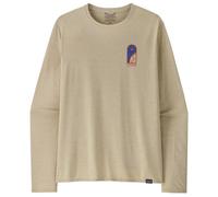 Patagonia - L/S Cap Cool Daily Graphic Shirt Lands - T-shirt technique - XL - earlylines pumice x-dye