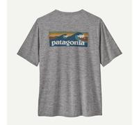 Patagonia Cap Cool Daily Graphic Longsleeve Lycra bleu S