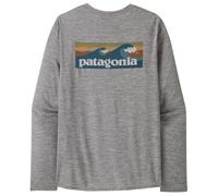 Patagonia Cap Cool Daily Graphic Longsleeve Lycra bleu M