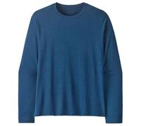 Patagonia - L/S Cap Cool Daily Shirt - T-shirt technique - L - clement blue / light clement blue x-dye