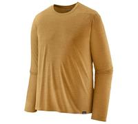 Patagonia - L/S Cap Cool Daily Shirt - T-shirt technique - XS - beeswax tan / pufferfish gold x-dye