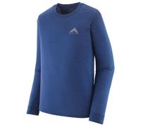 Patagonia - L/S Cap Cool Merino Graphic Shirt - Haut en mérinos - M - driftways clement blue