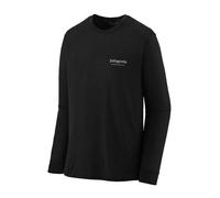 Patagonia - L/S Cap Cool Merino Graphic Shirt - T-shirt homme Heritage Header: Black - L