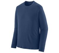 Patagonia - L/S Cap Cool Merino Shirt - T-shirt homme Clement Blue - XL