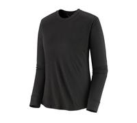 Patagonia - Cap Cool Merino LS Blend W Black - L - Tee-shirt de rando