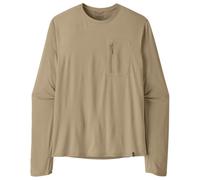 Patagonia - L/S Cap Cool Sun Shirt - T-shirt technique - L - seabird grey / light seabird grey x-dye