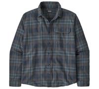Patagonia - Chemise en coton biologique - M's L/S LW Fjord Flannel Shirt Paw: Smolder Blue pour Homme en Coton - Taille S - Bleu Bleu S