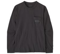 Patagonia - L/S MW '95 Oval Logo Pocket Tee - Haut à manches longues - S - ink black